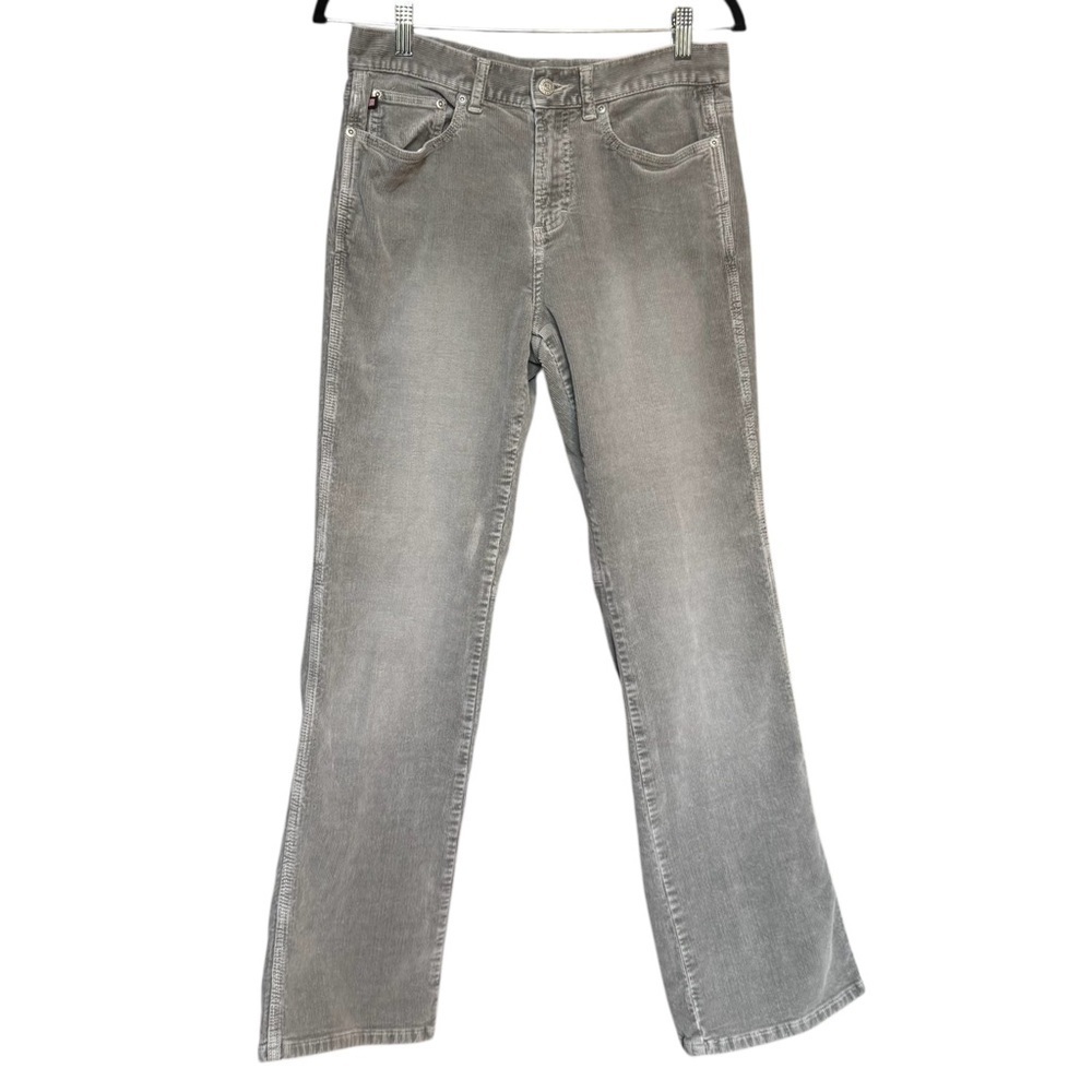 Vintage Polo Jeans‎ 90’s Grey Corduroy Pants Soft | Women’s Size 8